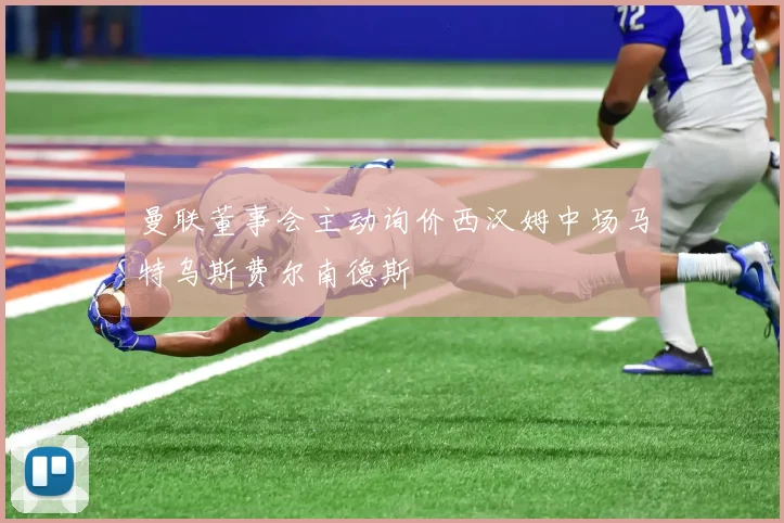 曼联董事会主动询价西汉姆中场马特乌斯费尔南德斯